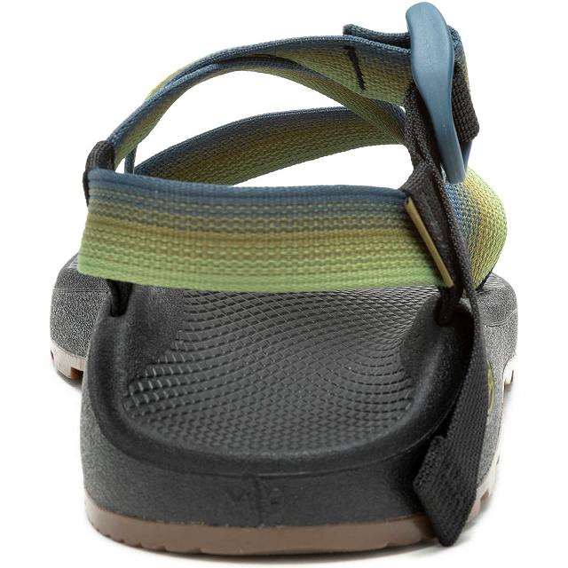 Green Chaco Z/Cloud Adjustable Strap Cushioned Men Sandals | 06382-APTF | Usa