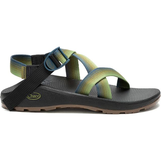 Green Chaco Z/Cloud Adjustable Strap Cushioned Men Sandals | 06382-APTF | Usa