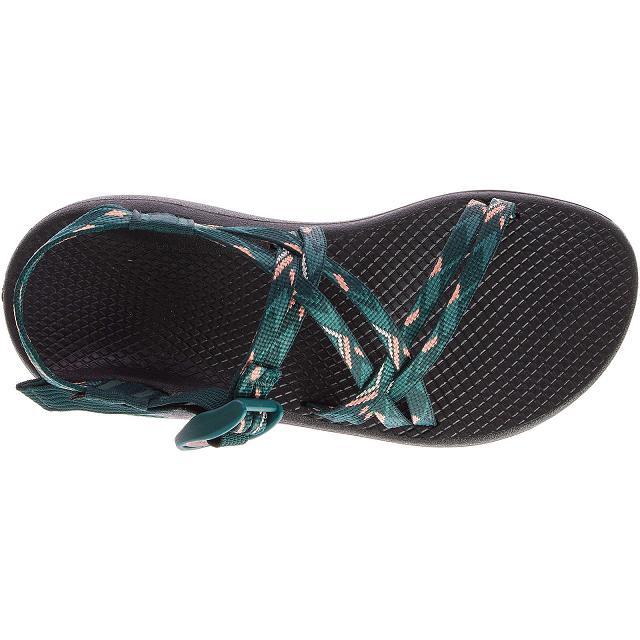 Green Chaco ZX/1 Cloud Dual Adjustable Straps Cushioned Women Sandals | 50824-HRIV | Usa