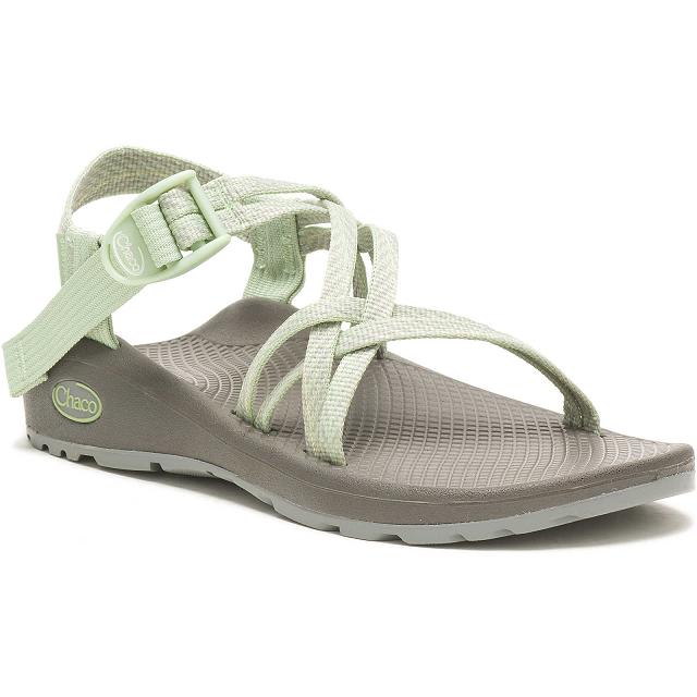 Green Chaco ZX/1 Cloud Dual Adjustable Straps Cushioned Women Sandals | 15067-LYUR | Usa