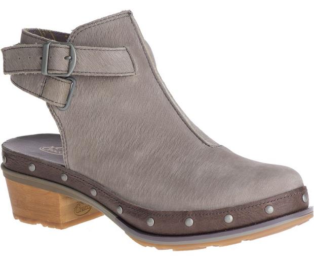 Grey Chaco Cataluna Women Clogs | 12730-DWBK | Usa