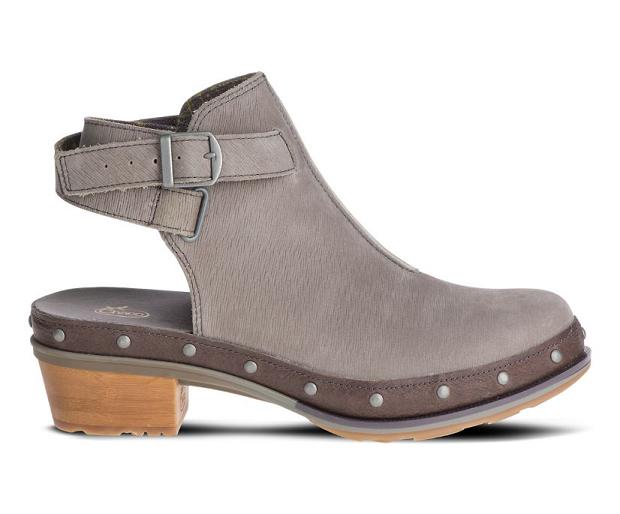 Grey Chaco Cataluna Women Clogs | 12730-DWBK | Usa