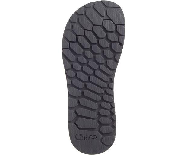 Grey Chaco Lowdown Men Flip Flops | 78462-NDMQ | Usa