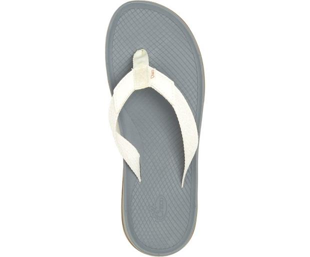 Grey Chaco Lowdown Women Flip Flops | 82357-CSML | Usa