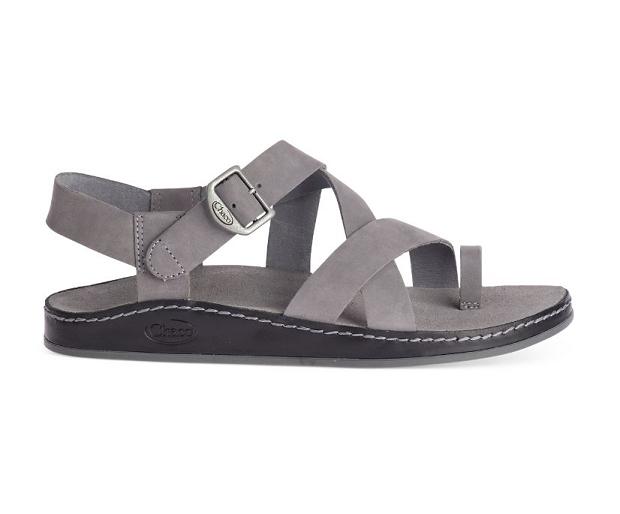 Grey Chaco Wayfarer Loop Women Sandals | 49715-IEJA | Usa