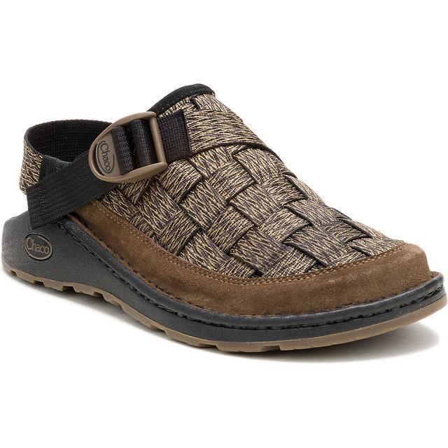 Khaki Chaco Canyon Woven Men Clogs | 37146-FWVJ | Usa