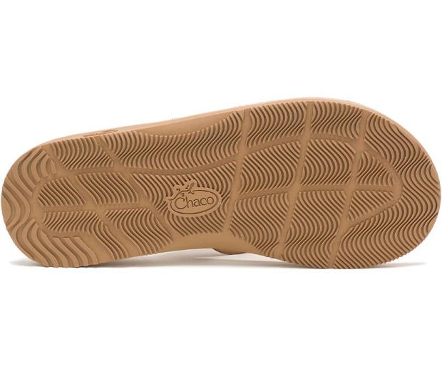 Khaki Chaco Classic Men Flip Flops | 79205-UZPV | Usa