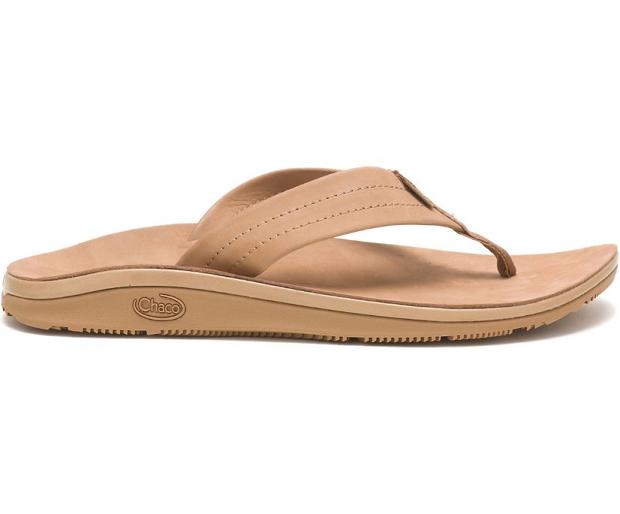 Khaki Chaco Classic Women Flip Flops | 64032-JQXT | Usa