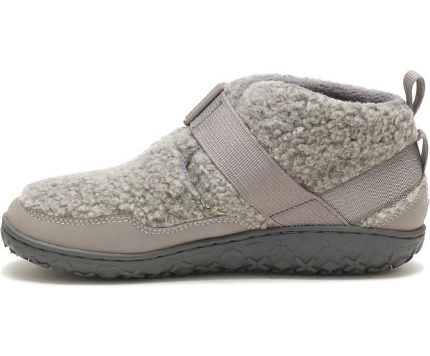 Light Grey Chaco Ramble Fluff Women Slipper | 30241-SYUN | Usa