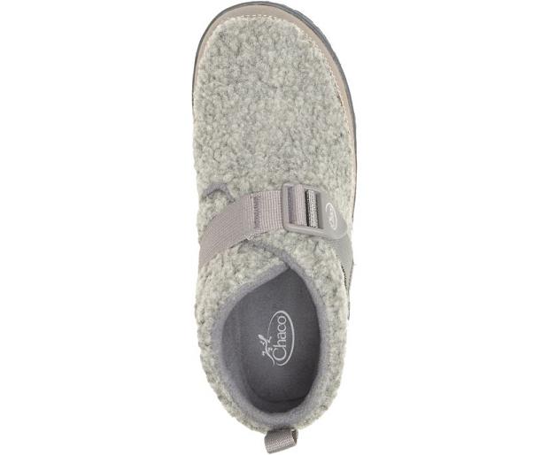 Light Grey Chaco Ramble Fluff Women Slipper | 30241-SYUN | Usa