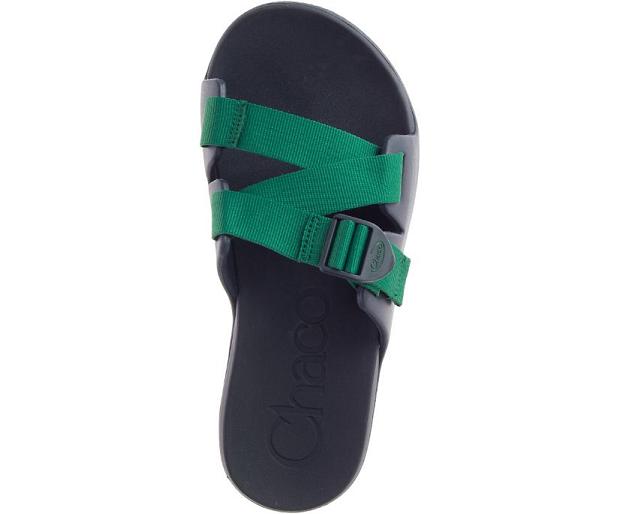 Navy Chaco Chillos Men Slide | 32460-ZETJ | Usa