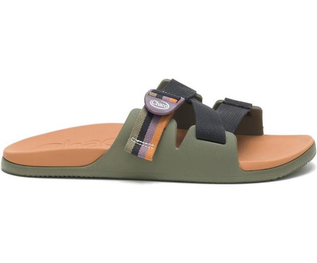 Navy Chaco Chillos Men Slide | 42938-TINP | Usa