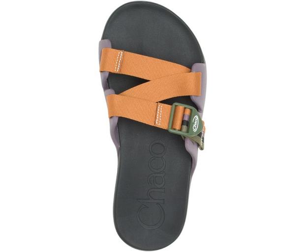 Navy Chaco Chillos Men Slide | 70895-XOBM | Usa