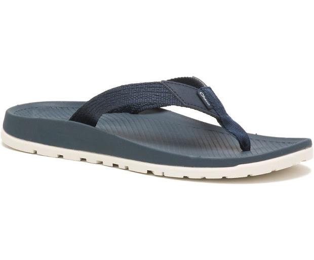 Navy Chaco Lowdown Women Flip Flops | 64521-DSWK | Usa