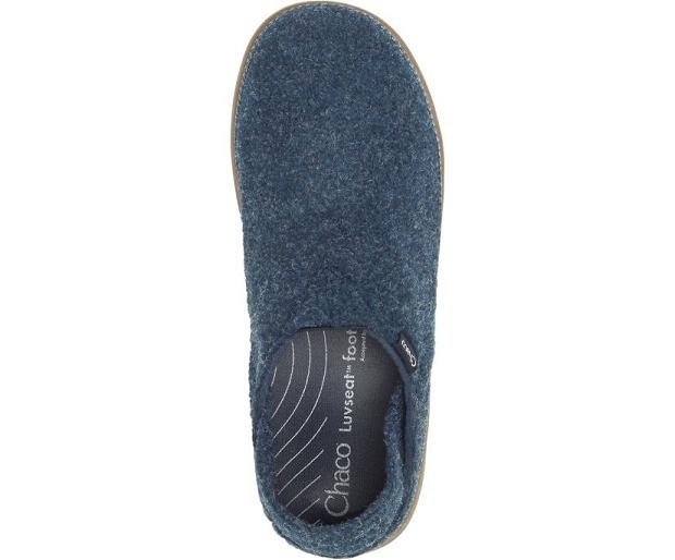 Navy Chaco Revel Women Slipper | 21096-VXKT | Usa