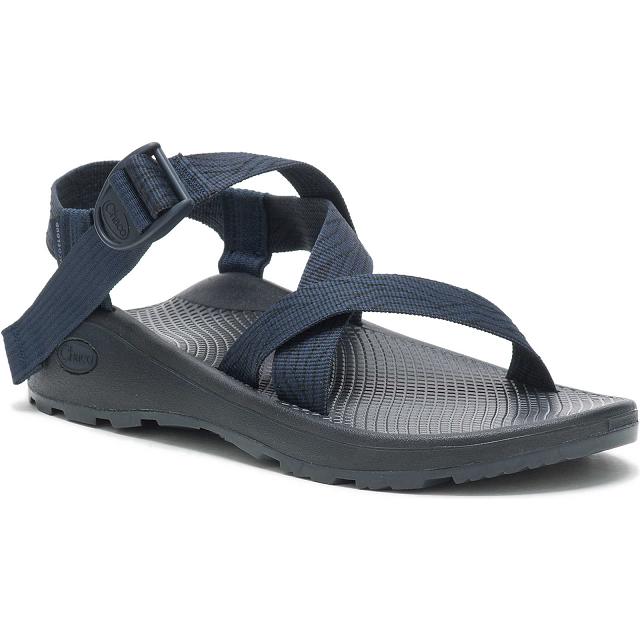 Navy Chaco Z/Cloud Adjustable Strap Cushioned Men Sandals | 02713-WRDN | Usa