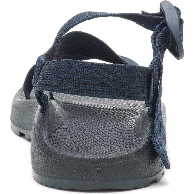 Navy Chaco Z/Cloud Adjustable Strap Cushioned Men Sandals | 02713-WRDN | Usa