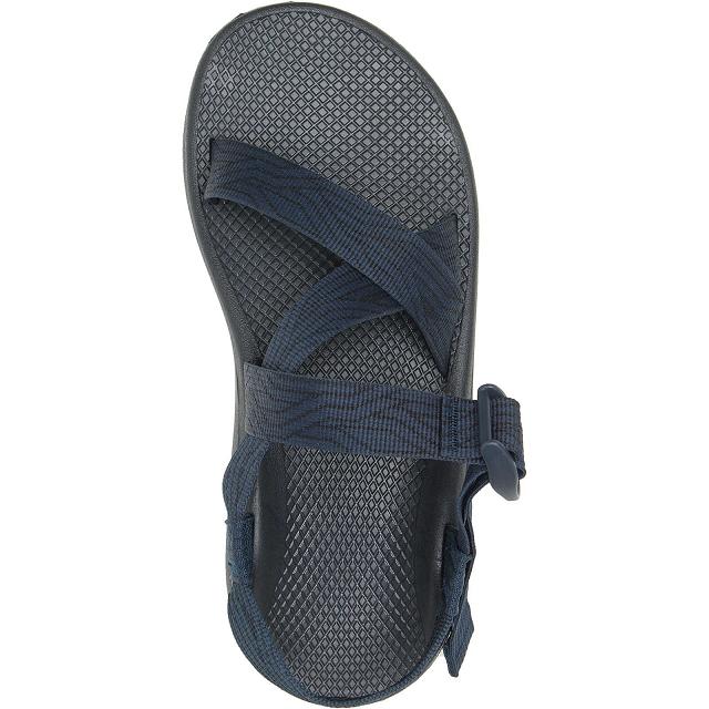 Navy Chaco Z/Cloud Adjustable Strap Cushioned Men Sandals | 02713-WRDN | Usa