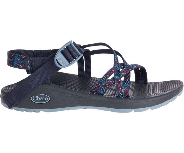 Navy Chaco Z/Cloud X Women Sandals | 37216-MLDE | Usa