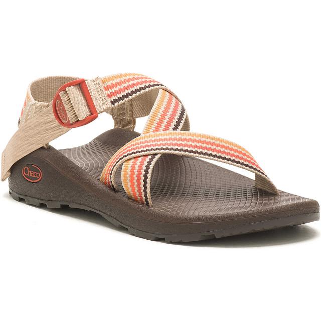 Orange Chaco Z/Cloud Adjustable Strap Cushioned Men Sandals | 86502-MUEQ | Usa