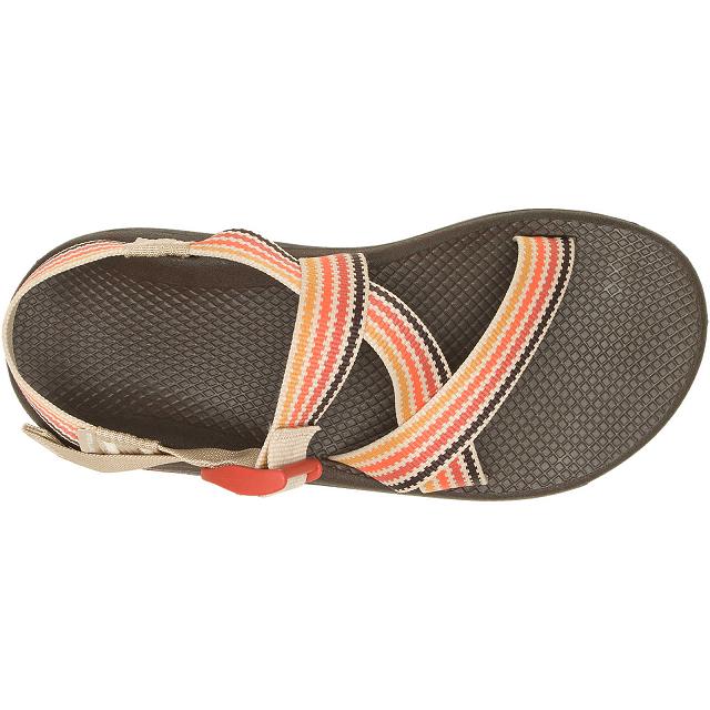 Orange Chaco Z/Cloud Adjustable Strap Cushioned Men Sandals | 86502-MUEQ | Usa