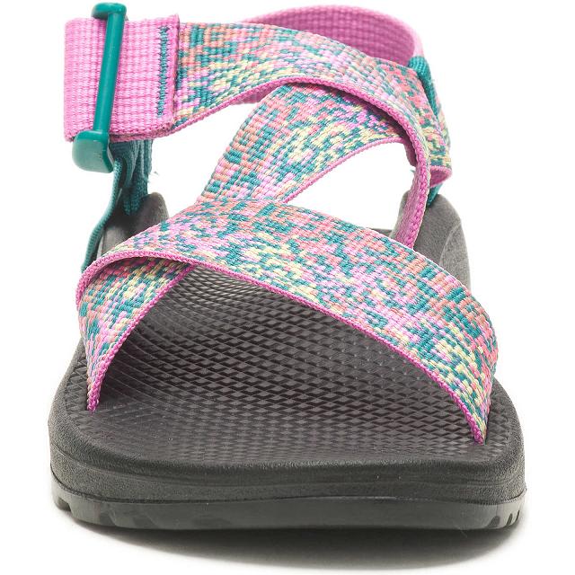 Pink Chaco Mega Z/Cloud Wide-Strap Cushioned Women Sandals | 02596-VUGA | Usa