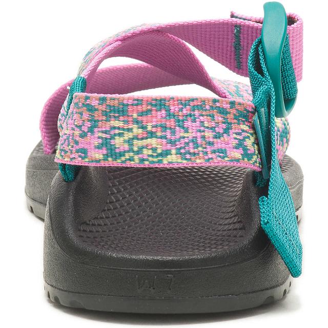 Pink Chaco Mega Z/Cloud Wide-Strap Cushioned Women Sandals | 02596-VUGA | Usa