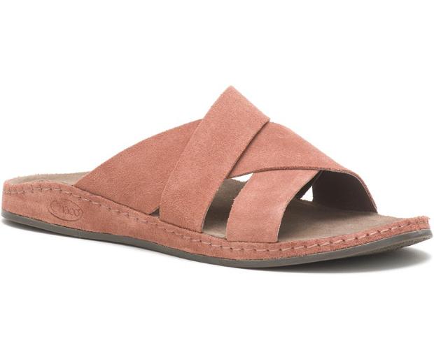 Pink Chaco Wayfarer Women Slide | 39705-BSHY | Usa