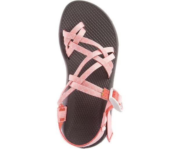 Pink White Chaco Z/Cloud X2 Women Sandals | 51296-OQKU | Usa