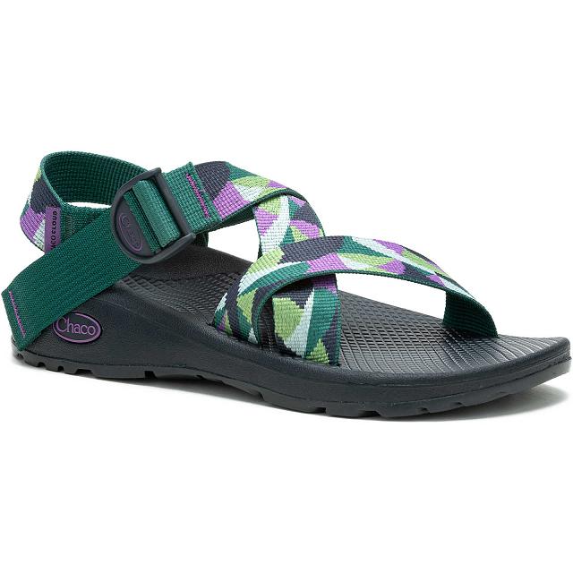 Purple Chaco Mega Z/Cloud Wide-Strap Cushioned Women Sandals | 34092-WJYN | Usa