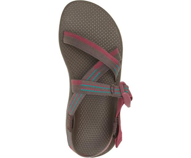 Red Brown Chaco Z/Cloud Women Sandals | 56730-FVYO | Usa