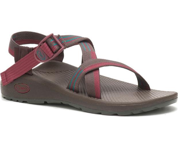 Red Brown Chaco Z/Cloud Women Sandals | 56730-FVYO | Usa