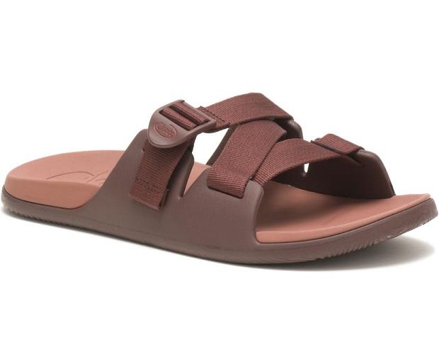 Red Chaco Chillos Men Slide | 59836-RAJK | Usa