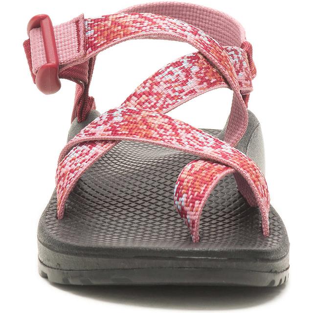 Red Chaco Z/Cloud 2 Adjustable Strap Cushioned Women Sandals | 47189-IHQD | Usa