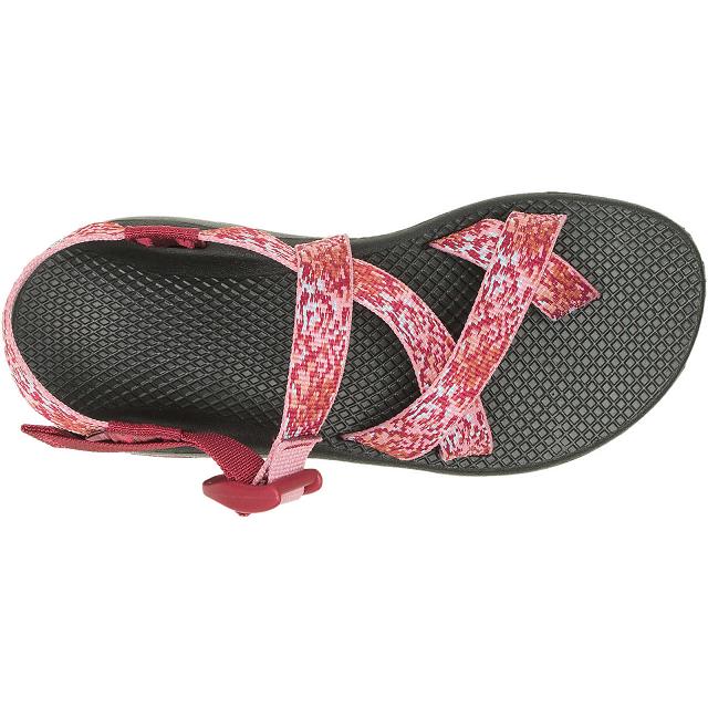 Red Chaco Z/Cloud 2 Adjustable Strap Cushioned Women Sandals | 47189-IHQD | Usa