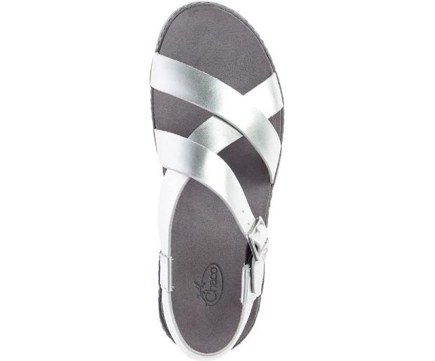 Silver Chaco Wayfarer Women Sandals | 73089-DRAW | Usa