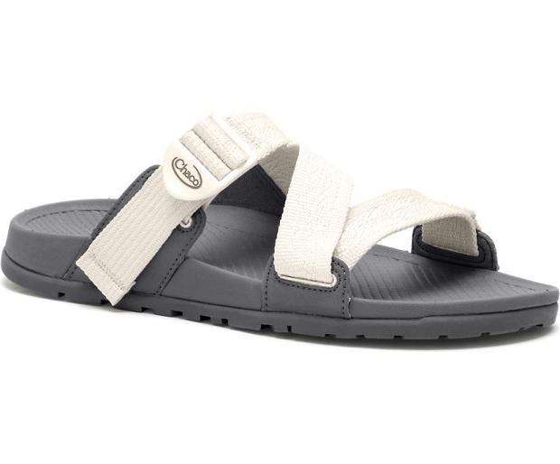 White Black Chaco Lowdown Women Slide | 96218-MYDV | Usa