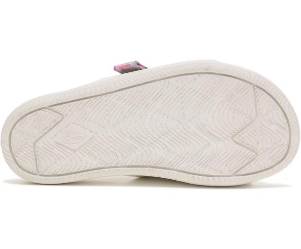 White Chaco Chillos Kids' Slide | 01453-OVLT | Usa