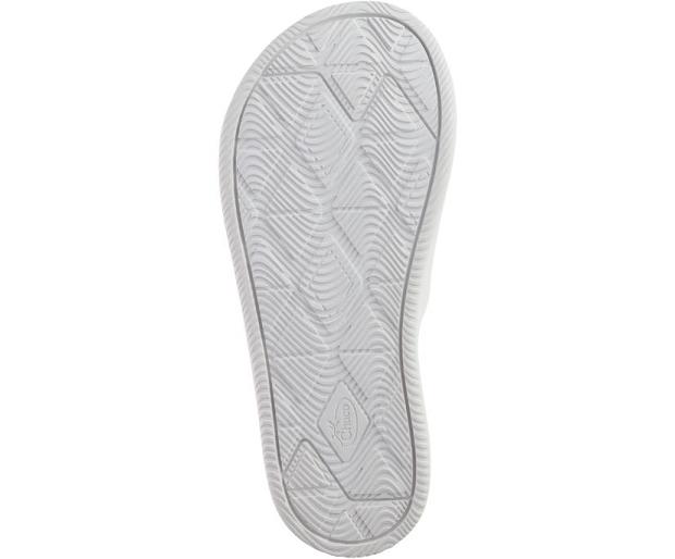 White Chaco Chillos Men Slide | 71096-VPOY | Usa