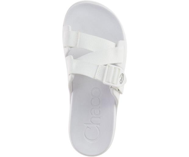 White Chaco Chillos Women Slide | 76023-MBEP | Usa