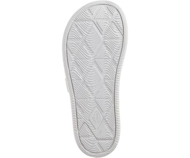 White Chaco Chillos Women Slide | 76023-MBEP | Usa