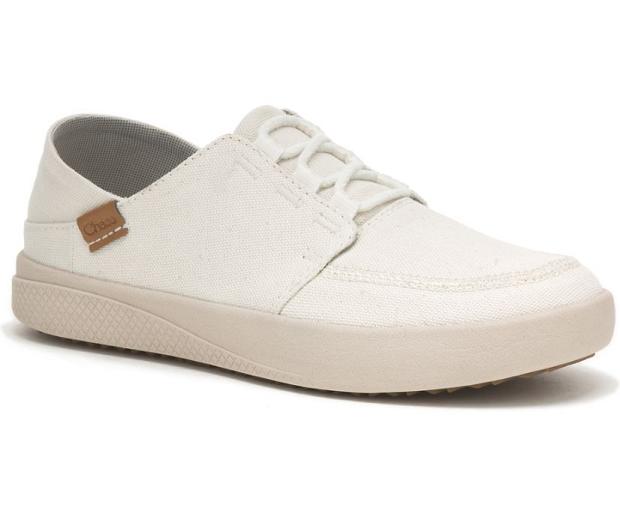 White Chaco Ojai 3-Eye Women Sneaker | 08297-YJAK | Usa