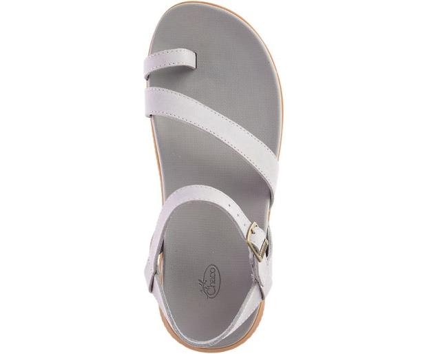 White Chaco Tulip Women Sandals | 12509-VGTO | Usa