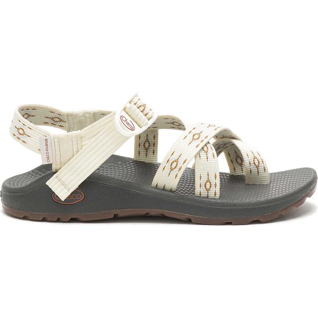 White Chaco Z/Cloud 2 Adjustable Strap Cushioned Women Sandals | 09763-NBSY | Usa