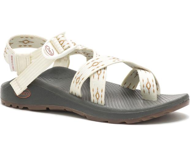 White Chaco Z/Cloud 2 Women Sandals | 42567-KLJC | Usa