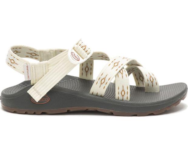 White Chaco Z/Cloud 2 Women Sandals | 42567-KLJC | Usa