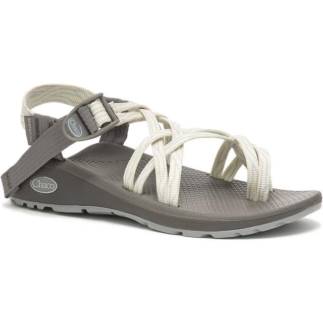 White Chaco ZX/2 Cloud Dual Adjustable Straps Cushioned Women Sandals | 30164-WCOJ | Usa