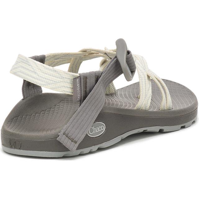 White Chaco ZX/2 Cloud Dual Adjustable Straps Cushioned Women Sandals | 30164-WCOJ | Usa