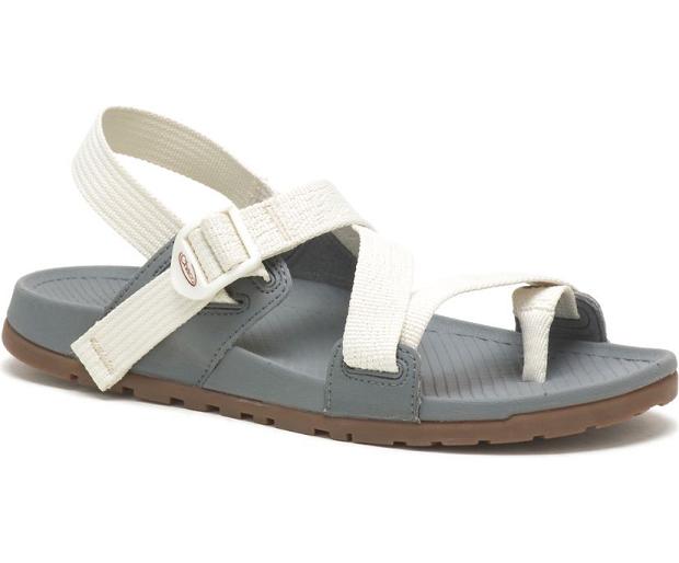 White Grey Chaco Lowdown 2 Women Sandals | 85036-DQCU | Usa