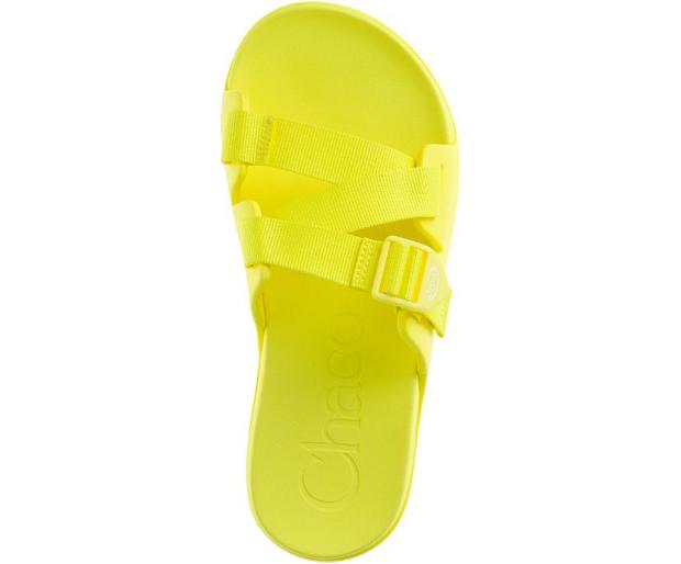 Yellow Chaco Chillos Men Slide | 42695-JGZU | Usa